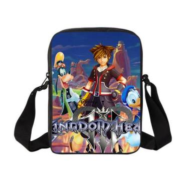 Imagem de Bolsa mensageiro Kingdom Hearts Sora Anime em lona - Yiweisai