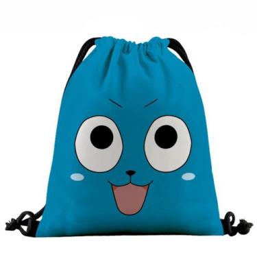 Imagem de Mochila com cordão Anime Fairys Tails com impressão 3D para crianças -