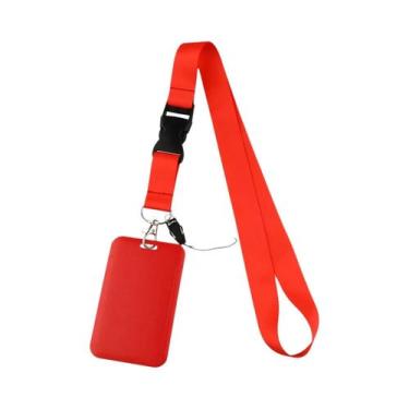 Imagem de Cordão De Pescoço Macaron Cor Pura Para Chaveiro, Porta-Crachá E Acess