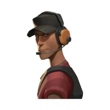 Imagem de Pôster Moderno TF2 Team Fortress 2 Soldado Espião Sniper Em Tela Para 