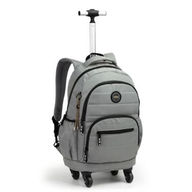 Imagem de Mochila Rodas 360º Juvenil Meninos Escolar Passeio Viagem