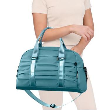 Imagem de Mala Treino Academia Fitness Pilates Bag Feminina Mala Viagem Porta No