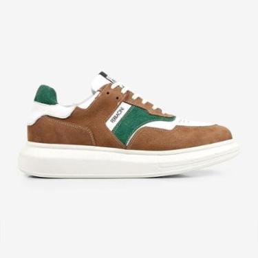 Imagem de Sneaker Masculino Couro Impulse Ferracini 7620-570C-Masculino
