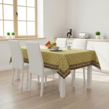 Imagem de Toalha De Mesa Diamante Classica Peça Pronta 1,38x2,00m Vinil - Plast.