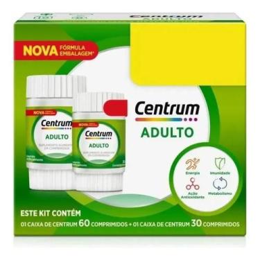 Imagem de Multivitamínico Diário Centrum Adulto Vitaminas de A à Z 90 - Congratu