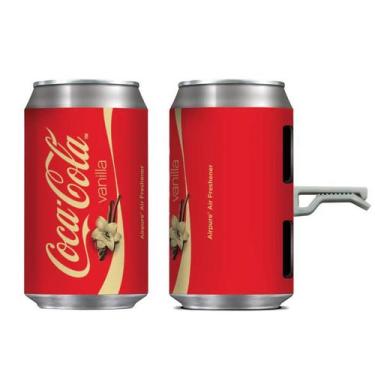 Imagem de Aromatizante coca cola vanilla baunilha lata 3d air clip - AIRPURE, Se