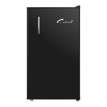Imagem de Frigobar Compacto Consul CRA12ME 117L Retrô com Gaveta Multiuso Congelador Interno Preto 110V