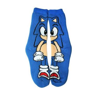 Imagem de Par De Meia Divertida Desenhos Infantil Personagens 3-10anos - Diverti