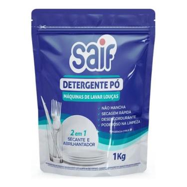 Imagem de Detergente Em Pó Lava Louças Saif 1kg - Congratulations Store