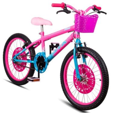 Imagem de Bicicleta Infantil Aro 20 Feminina STX Princess Menina 6 a 10 Anos Fre