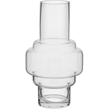 Imagem de VASO DECORATIVO ENFEITE PLANTA VIDRO 35x20x20cm