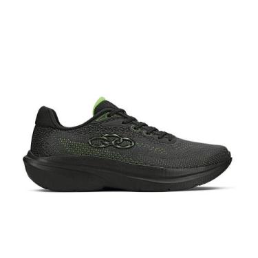 Imagem de Tênis Olympikus Soma 2 Masculino, 39, Grafite, Verde