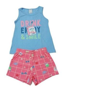 Imagem de Conjunto Roupa Menina Infantil E Juvenil Criança Feminino - Malwee Kid
