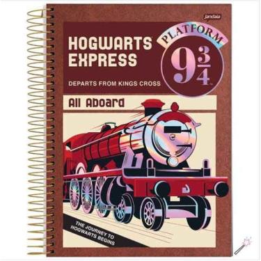 Imagem de Caderneta Espiral 1/8 Harry Potter Jandaia Estampa:LJ163