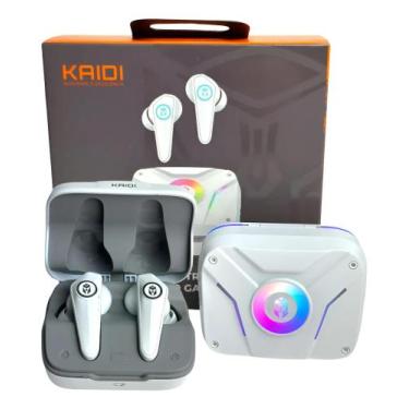 Imagem de Fone de Ouvido Bluetooth 5.3 Kaidi Kd-g1 Branco
