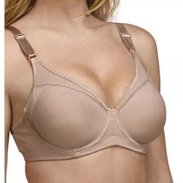 Imagem de Sutiã Sustentação Cetinete Demillus 64905 Taça C, Bege rosado, 50