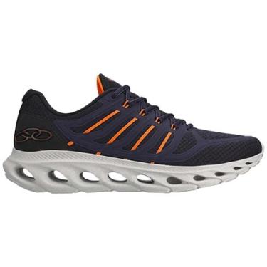 Imagem de Tênis Olympikus Masculino Cyber 4 Running Esporte - 09664, Marinho, La