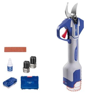 Imagem de Tesoura de Poda Elétrica 16V 25mm com 2 Baterias 2,0Ah Carregador Bivolt e Maleta Tramo...