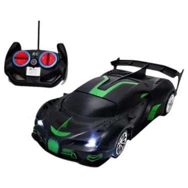 Imagem de Carrinho de brinquedo com controle remoto e farol que acende. - toys