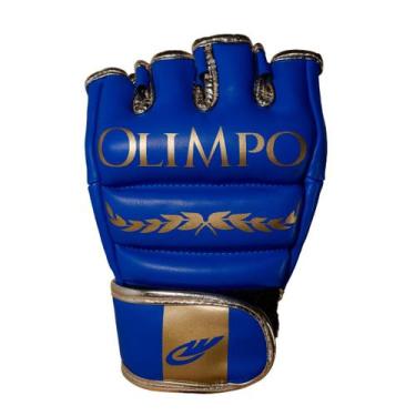 Imagem de Luva De Mma Competição Treino Olimpo Esportes, Azul, P