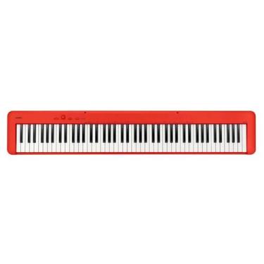 Imagem de Piano Digital Casio CDP-S160 RD - Vermelho