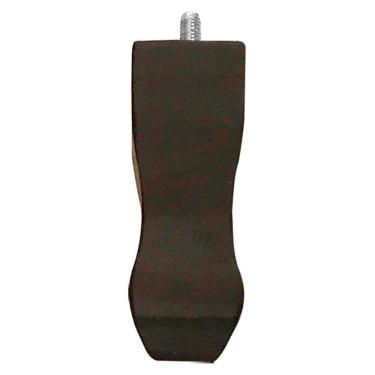 Imagem de Pé para Móveis D'Rossi Pardal Retrô D10 Madeira de Eucalipto 10cm com Rosca Metal Tabaco