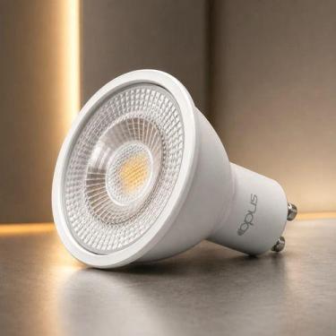 Imagem de Lâmpada Led Mr16 Gu10 Irc 80 4,8w Dicróica Opus Bivolt 127/220v 2700k,