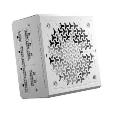Imagem de Fonte 1000w 80 plus gold corsair rm1000e, atx 3.1, full-modular, white
