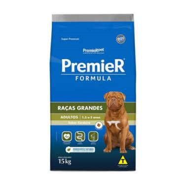 Imagem de Ração Premier Fórmula Cães Adultos Grande sabor Cordeiro 15 Kg - PREMI