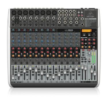 Imagem de Mesa de Som 12 Canais Com Efeitos e Interface de Áudio QX2222USB - BEH