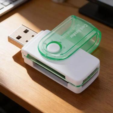 Imagem de Kit Fotógrafo Iniciante 1 Leitor 4em1 MAIS 1 Adaptador USBC 3.0 Cores 