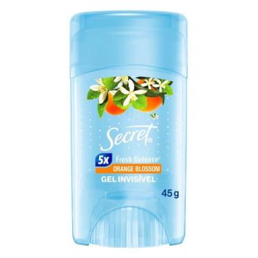 Imagem de Desodorante em Gel Antitranspirante Secret Orange Blossom 45g