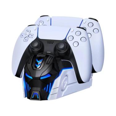 Imagem de Estação De Carregamento Rápido Dupla Para Controles PS5 DualSense Aces