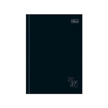 Imagem de Agenda Costurada Spice Preta M6 2027 - Tilibra