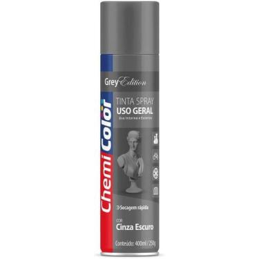 Imagem de Tinta Spray U.G Cinza Esc 400ml 250g Chemicolor