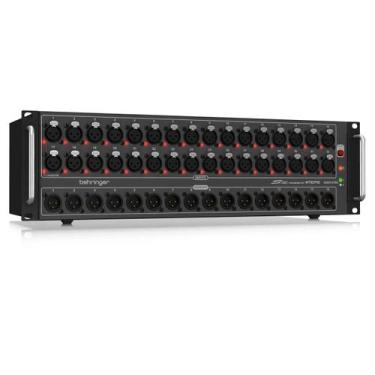 Imagem de Stage Box Digital Behringer S32  32 In / 16 Out, Preto, Bivolt