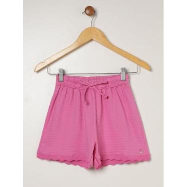 Imagem de Short Texturizado Juvenil Para Menina - ROSA - Lecimar, 16, Rosa