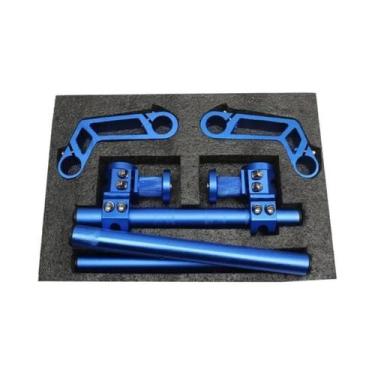 Imagem de Guidão Ajustável CNC De 7/8" (22mm) Para Motocicletas 125cc, Pit Bikes