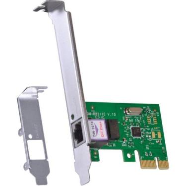 Imagem de Placa Rede Pcie Vinik PVR1000E Gigabit Suporte Low Profile