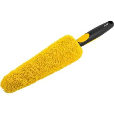 Imagem de Escova Para Limpeza De Aros E Rodas Vonder Tecido Microfibra 31 Cm X 4
