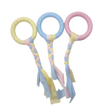 Imagem de Mordedor Pet Circular Fluffie para Cachorros Plástico TPR 50g 01 Brinquedo