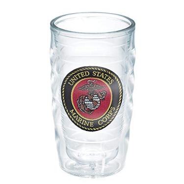 Imagem de Tervis Copo térmico de parede dupla feito nos EUA, 295 ml ondulado – sem tampa, selo