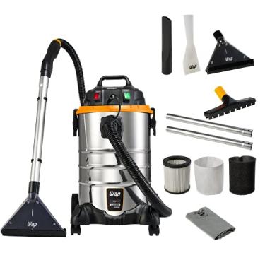 Imagem de WAP Extratora CARPET CLEANER PRO 30 Limpeza Profunda, 30 Litros, 3 Modos de Funcionamento, Função Sopro, 1600W 127V