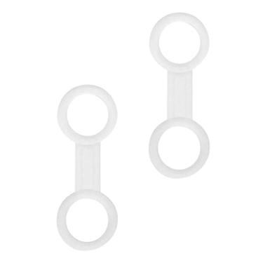 Imagem de Milageto 2 Peças de Universal Silicone Titular Titular Snorkel, Transparente, 10 cm