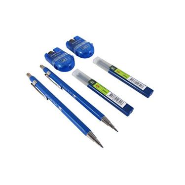 Imagem de Pacote de 2 lápis mecânicos Taytools 504021 de 2,0 mm com 12 cada HB de grafite e apontador/apontador