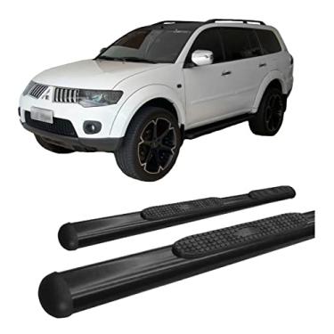 Imagem de Estribo Pajero Dakar OVAL OBLONGO PRETO 2011 ate 2020