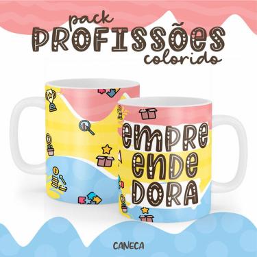 Imagem de Caneca Cerâmica Color Profissão Empreededora