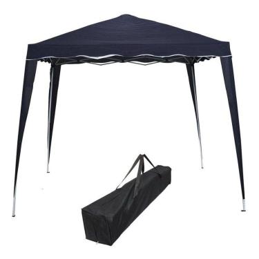 Imagem de Tenda Gazebo Articulada 2,4x2,4 m Barraca Praia Sanfonada Dobrável Alumínio com Bolsa