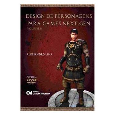 Imagem de Livro - Design de Personagens para Games - Volume 2 -  Alessandro Lima