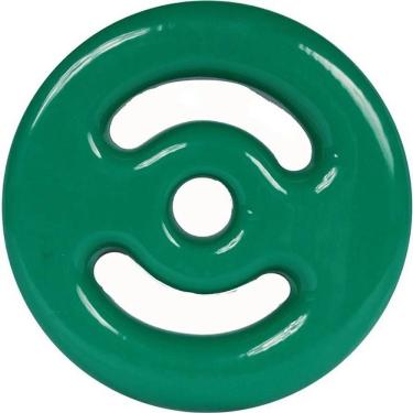 Imagem de Anilha Emborrachada  1kg - Verde